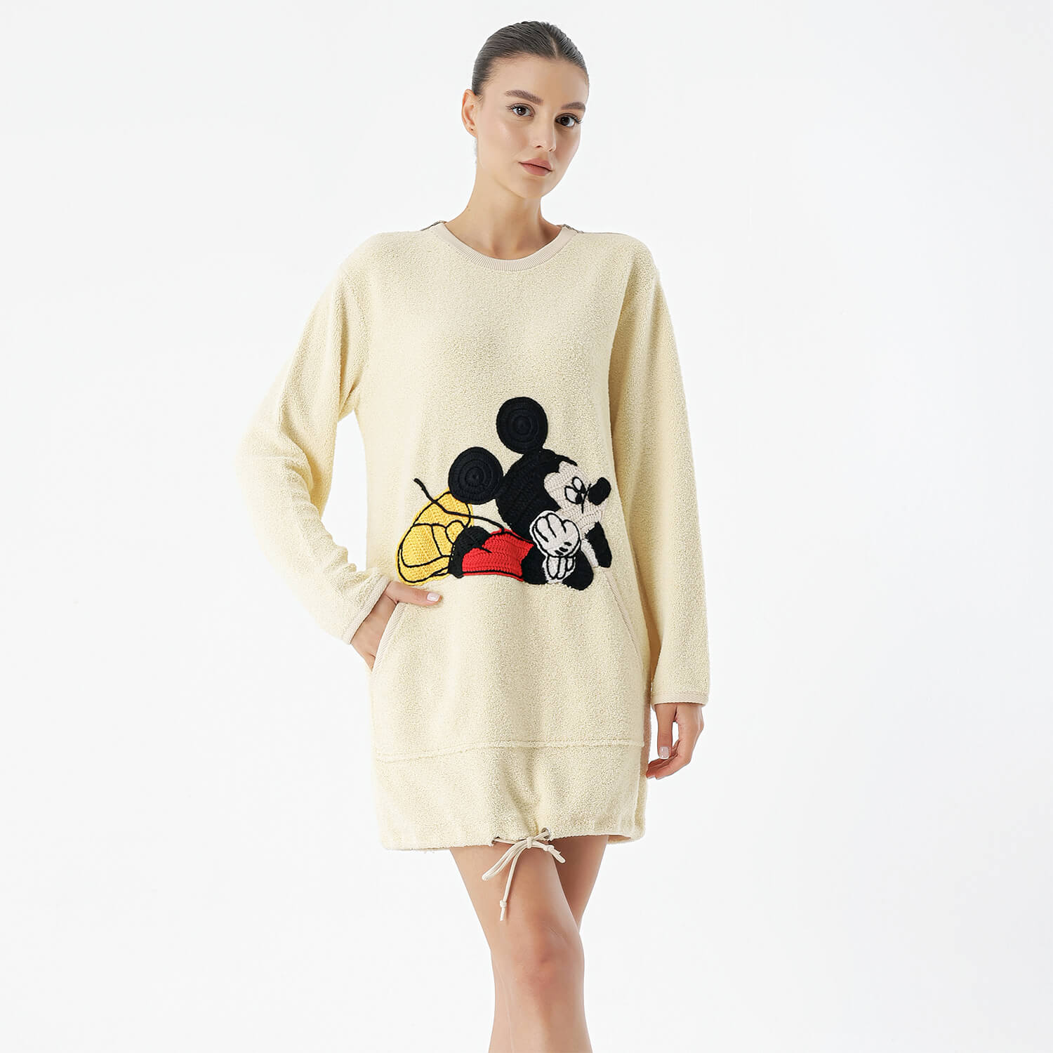 Gucci - Gucci x Disney Off White Towel Dress